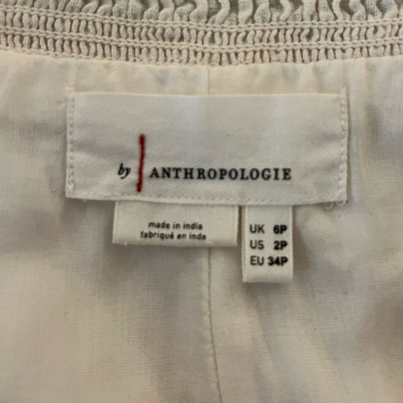 Anthropologie Embroidered Wide Leg Pants - Picture 6 of 6